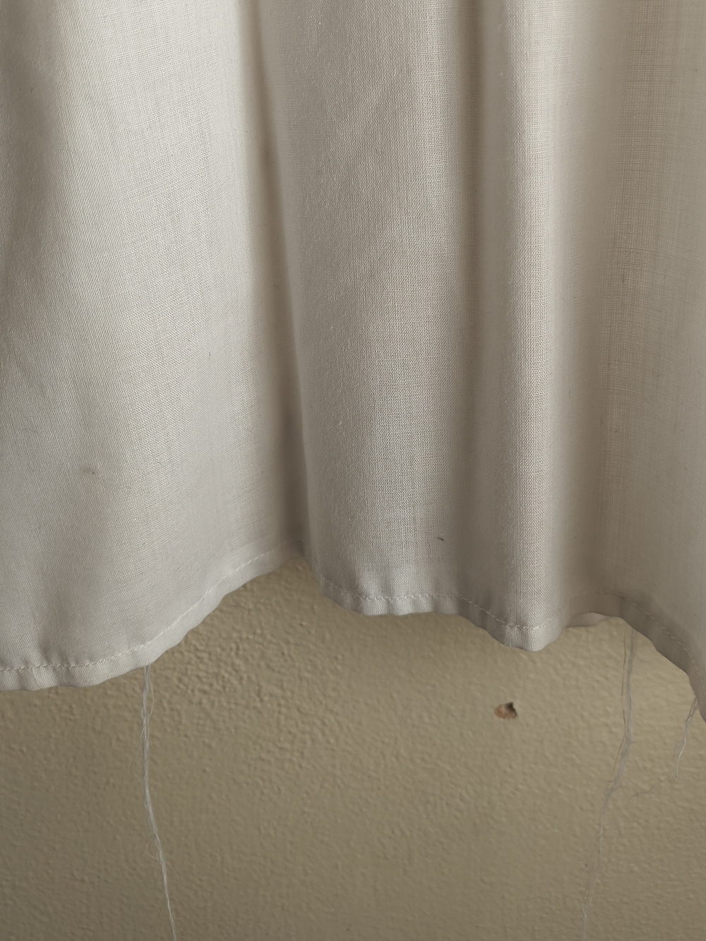 Vintage 70s handmade prairie Victorian white ruffled eyelet blouse - Picture 9 of 11